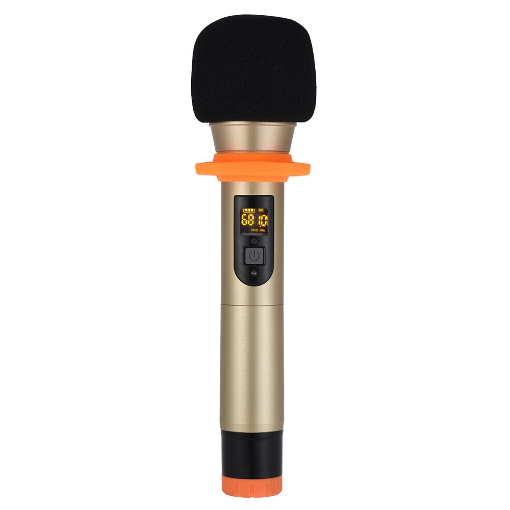 UHF Handheld Wireless Microphone Mic System 48 Channels for Karaoke Speech Home Entertainment