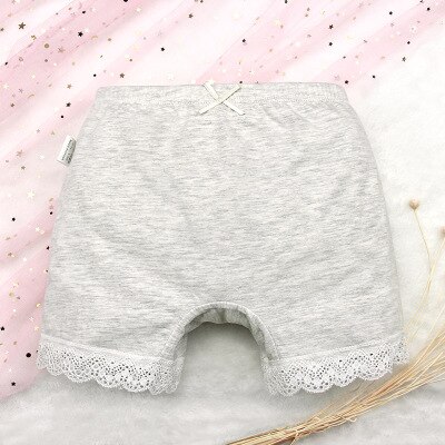 Middle and Small Children Underwear Baby Brown Green White Solid Color Cotton Large Bread Pants Baby Briefs: B / 120