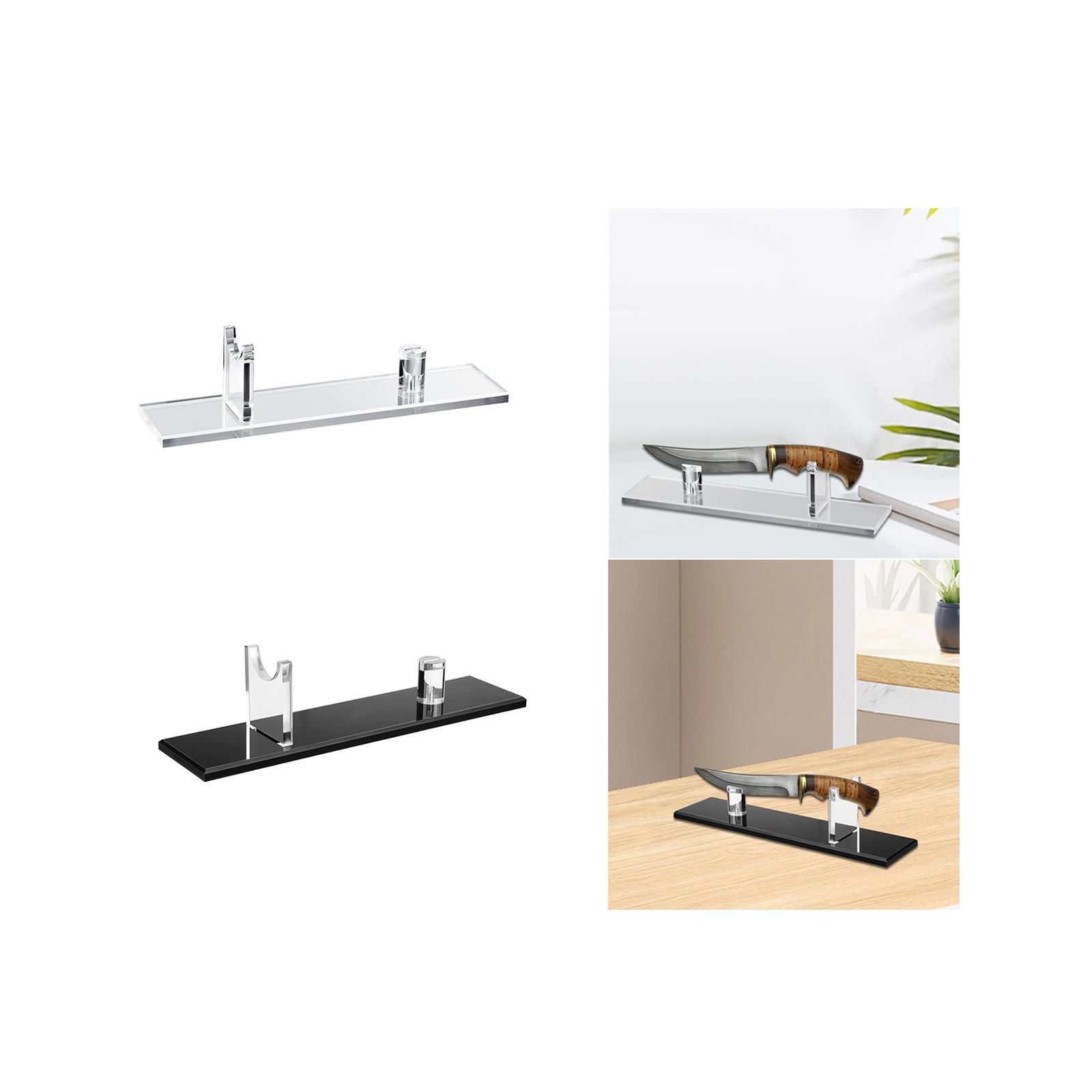Knife display stand, versatile use, fixed blade, home decoration, collection, display, sword stand, acrylic knife stand, knife holder