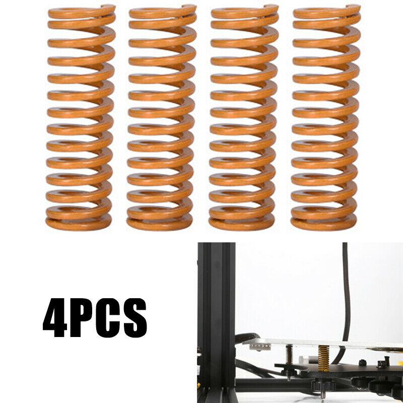 4 stk. opgraderede flade sengefjedre til creality ender 2 ender 2 ender 3 ender 3 pro creality cr -10 cr-10s cr -10s pro cr-x cr -10 mini cr -20
