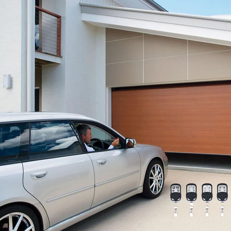 GERMA Universal 4 Buttons Garage Door Opener Remote Control 433MHZ Clone Fixed Learning Code For Gadgets Car Gate Garage Door