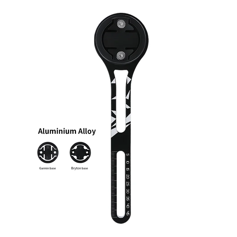 Integrierter Fahrrad-Tachometer, Kilometerzähler, Stoppuhr, GPS-Ständer, Rennrad-Lenker, Computer-Halterung für Garmin / Bryton