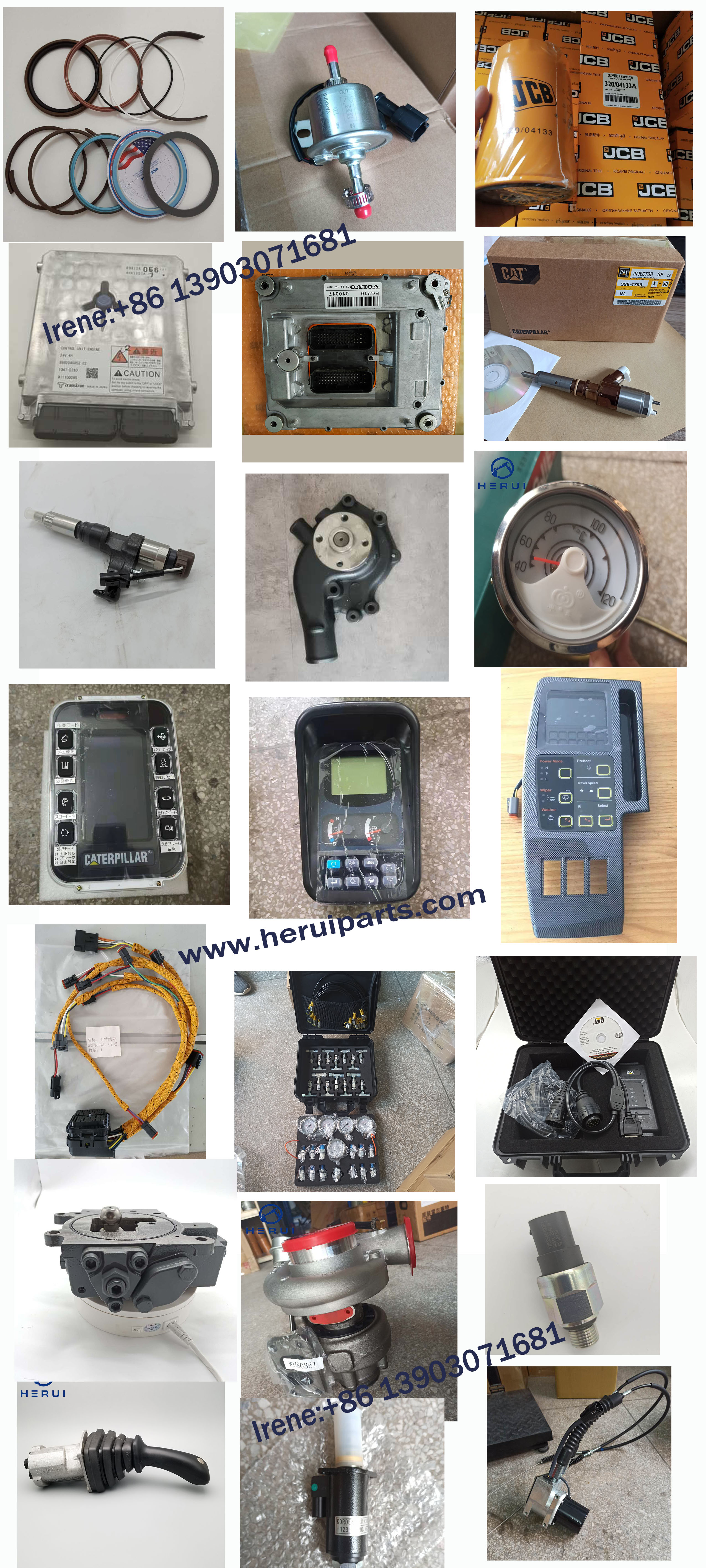 12V HEP-02A Diesel Fuel Electric Fuel Pump For Yanmar Excavator Parts