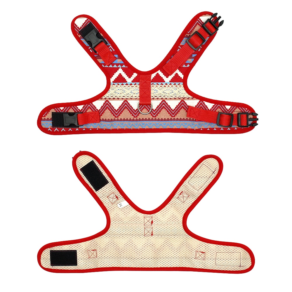 Adjustbale Harnas Hond Jassen Kleding Gewatteerde Vest Kat Kitten Harness en Leash voor Walking Escape Proof Voor Kleine Honden
