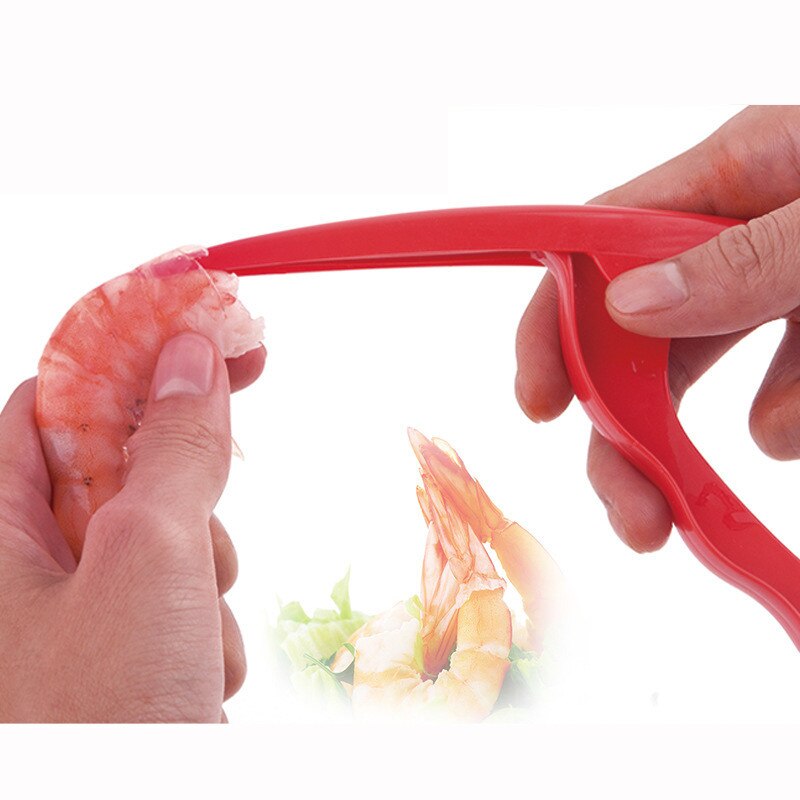Pince à éplucher les crevettes créatives, outils de cuisine, Gadgets de fruits de mer
