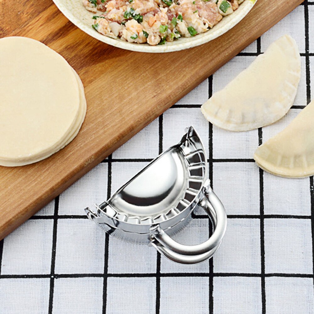 Populaire Creatieve Make Gadgets Dumplings Model Keukengerei Bakken Tool Hand Knijpen Dumplings Artefact Cirkel Ronde Prop