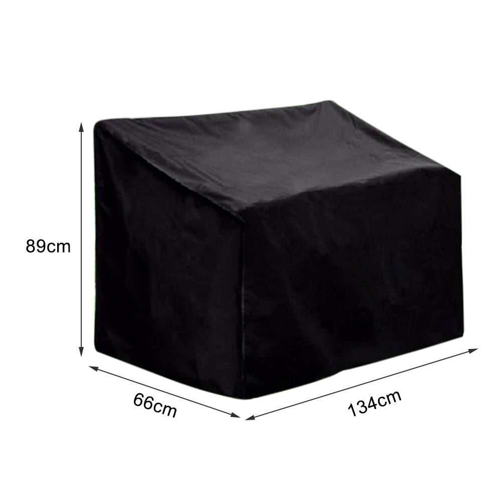 Garden Waterproof Garden Bench Rain Cover Dustproof Cloth 210d Oxford Cloth 2/3 Seater Sofa Seat Cover Home Supplies