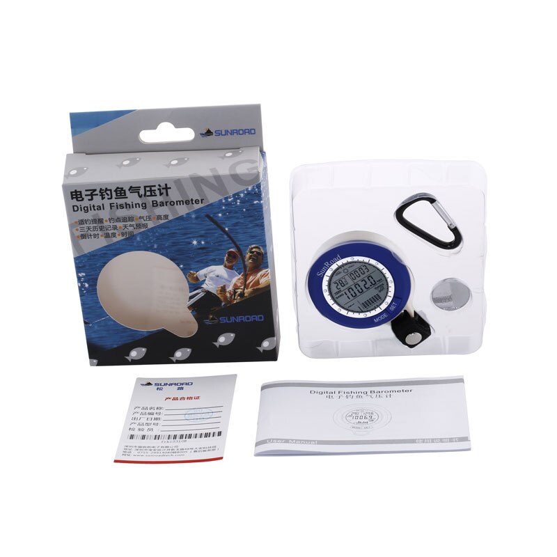 Height meter Height Measuring Instruments 6 in 1 mini electronic compass altimeter barometer altimeter thermometer