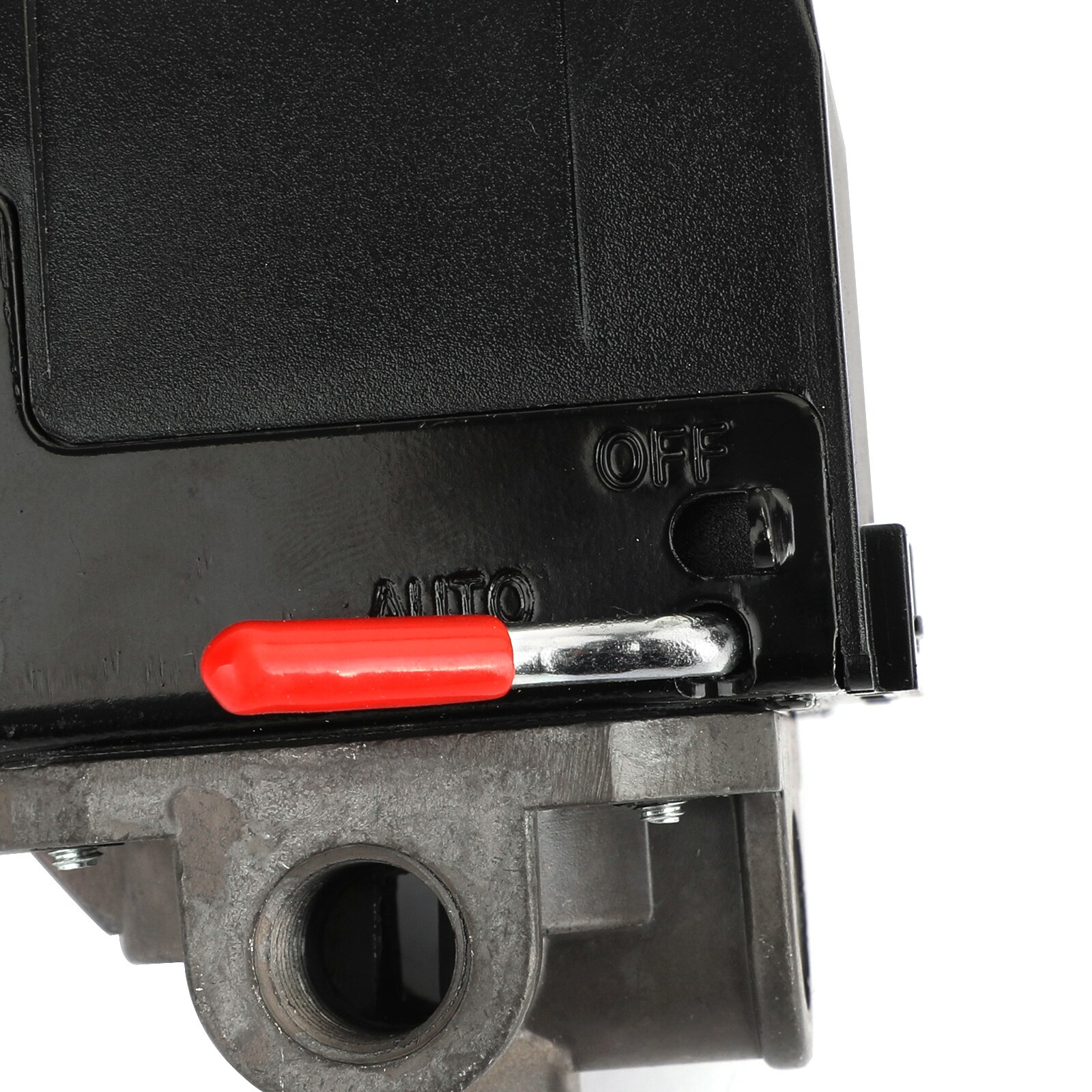 Areyourshop Pressure Switch Control Valve Air Compressor 90-120Psi 4 Port Heavy Duty 26 Amp