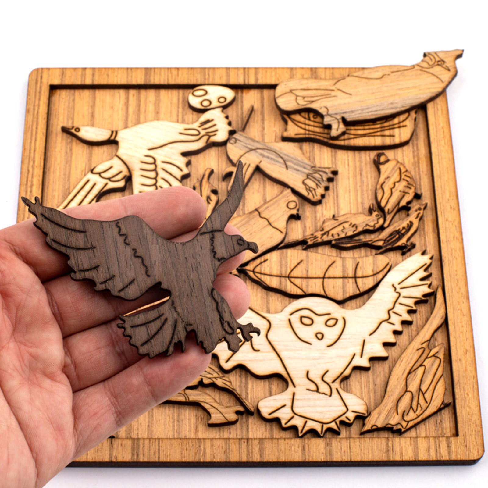 3D Houten Puzzel Brain Teaser Puzzels Unieke Vormige Houten Puzzel Speelgoed Voor Volwassenen Kids Educatief Speelgoed Voor Kinderen