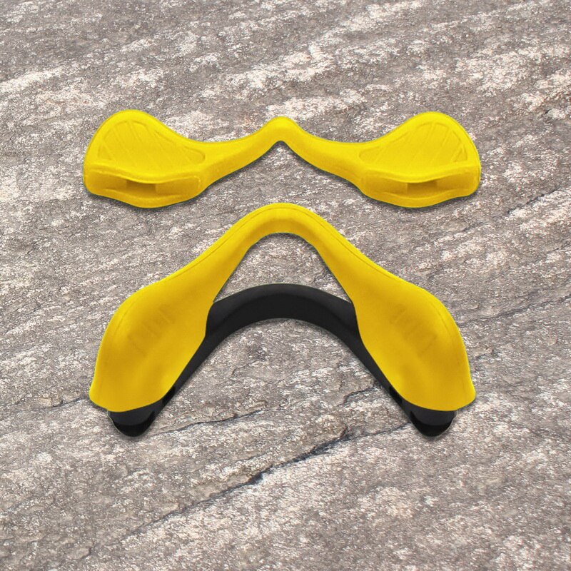 E.O.S Silicon Rubber Nose Pads for OAKLEY SI M Frame 2.0/SI Ballistic M Frame 2.0/Industrial M Frame 2.0 Sunglass Multi-Options: Yellow