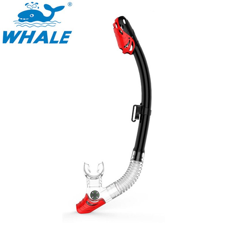 Whale Adults Swimming Diving Snorkeling Silicone Dry Air Breathing Tube Full Dry Air Breathing Scuba Tube