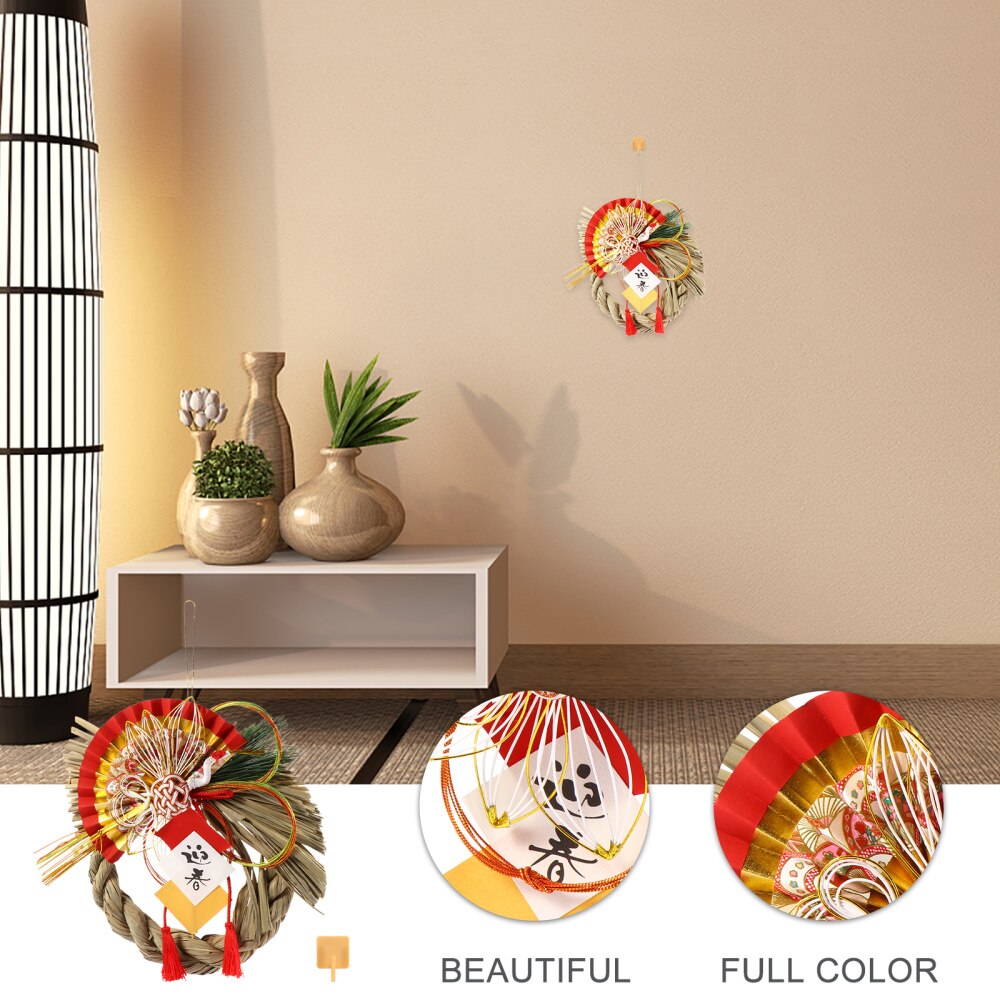 Creatieve Gras Gebreide Hanger Sushi Restaurant Decoratieve Muur Deur Opknoping