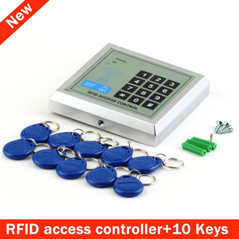 Mountainone Elektronische RFID Proximity Entry Deurvergrendeling Access Control System + 10 Sleutels gate opener elektronische deurslot