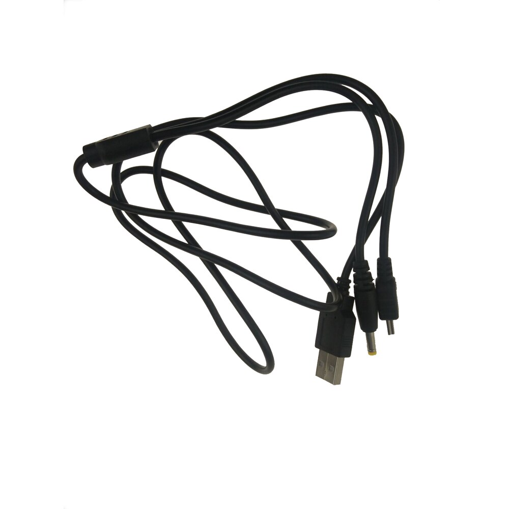 Cable de carga USB 2 en 1 para PSP, Cable de transferencia de datos de carga, Cable de alimentación para Sony PSP 2000, accesorio de juego de Cable de alimentación