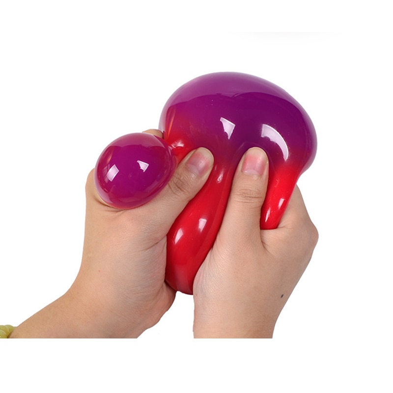 Jumbo Kleur Veranderen Stressbal Squeeze Squishy Speelgoed Wirwar Fidget Speelgoed Autisme Adhd Angst En Stress Relief Voor Volwassenen Kids