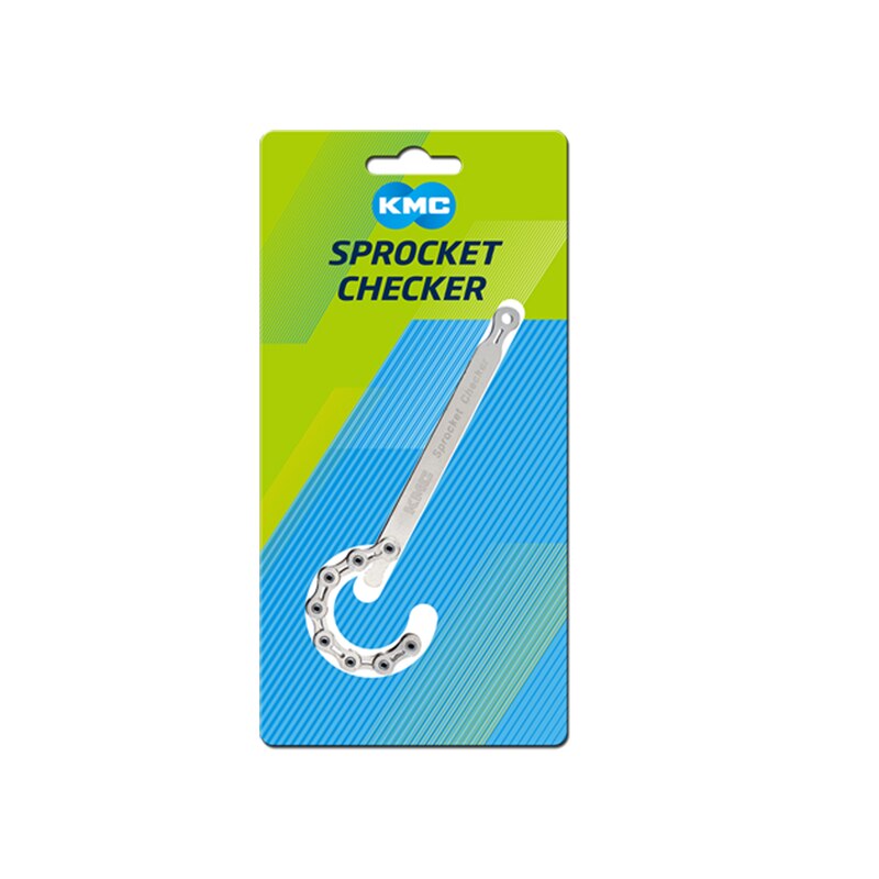 KMC Sprocket Checker Tool Wear Checker Indicator Mountain Road Bike Cassette Sprocket Remover Repair Tool Portable Bicycle Chain: Default Title