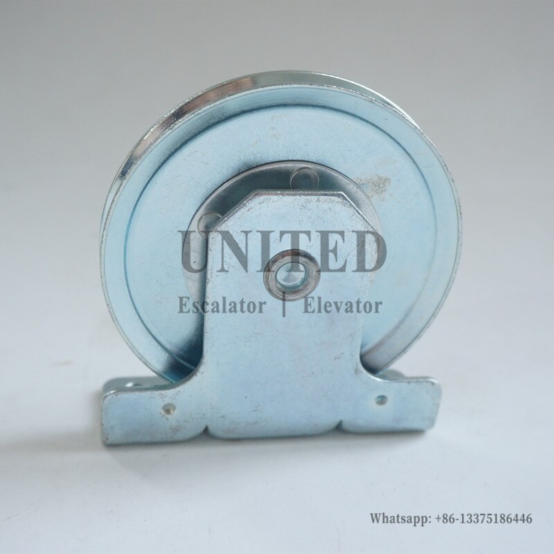 Elevator Wire Rope Roller OD90mm W11mm Bearing 6200