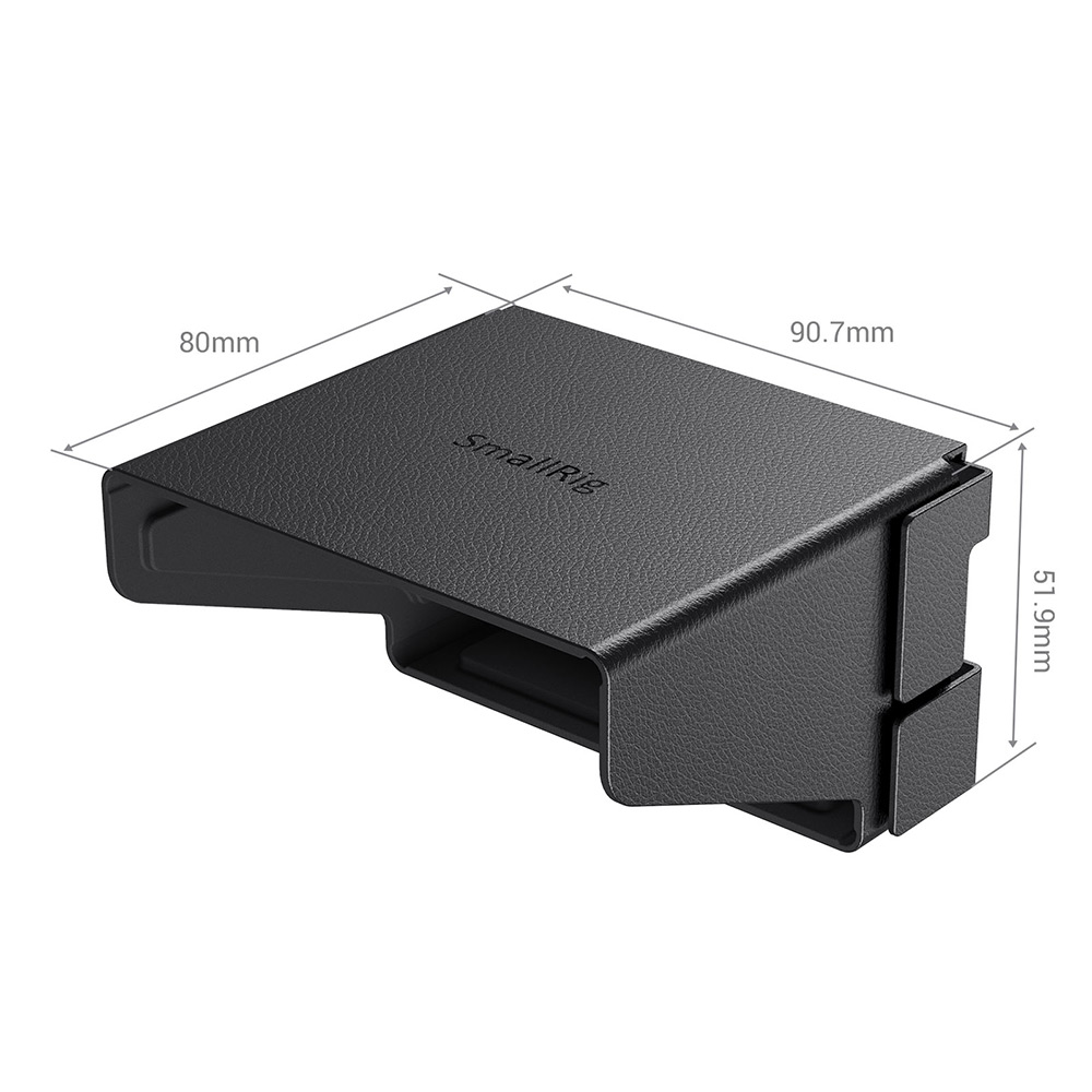 SmallRig-parasol LCD para cámara Sony a6000/a6100/A6400/a6500/a6600, parasol ligero, 2823