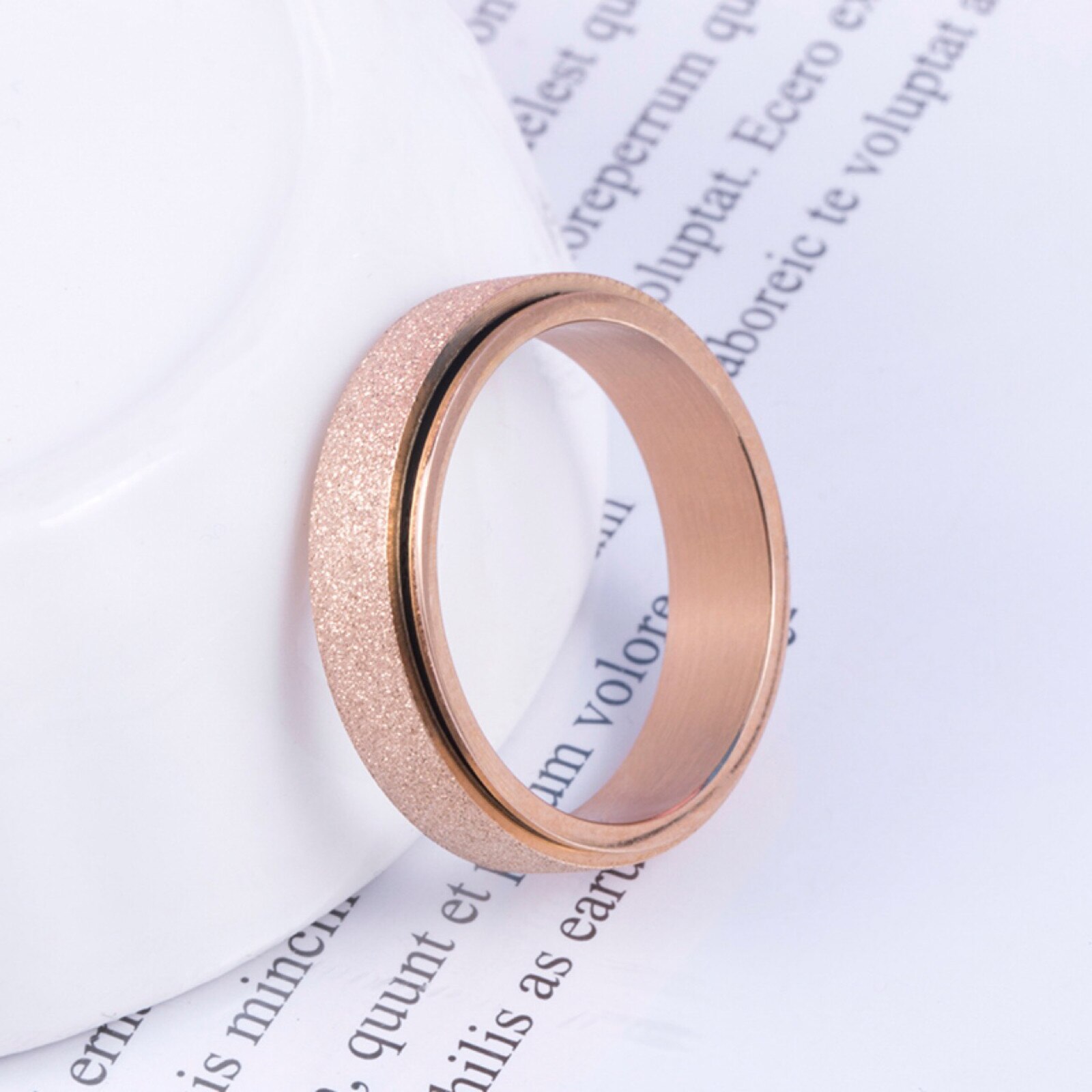 Angst Ring Voor Vrouwen Ring Band Multi-Gekleurde Ring Rvs Angst Release Ringen Vrouwen Mannen Anti Stress speelgoed Bruiloft