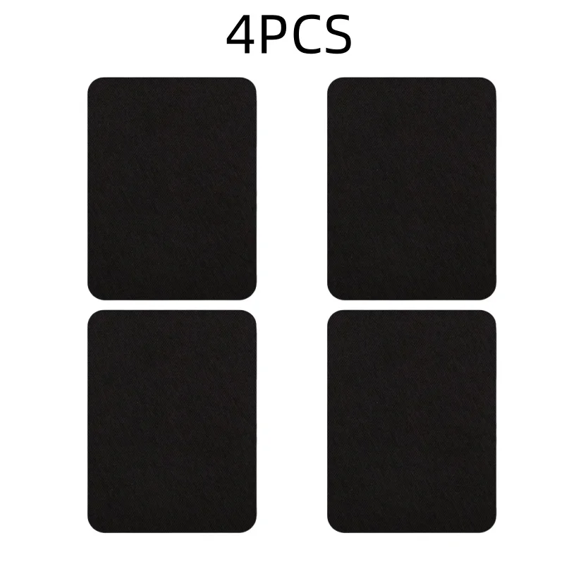 4 stuks opstrijkbare patches kledingreparatie veelkleurige stoffen patches opstrijkbare sterke lijm katoenen patch voor kleding Jean reparatie decor