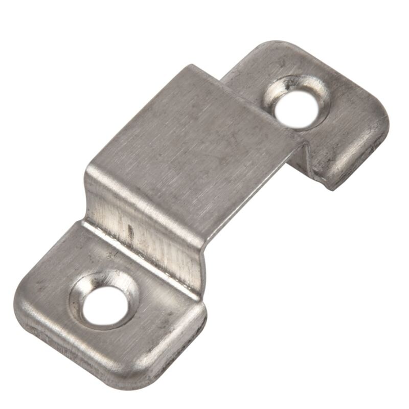 2pcs 2 Inch Door Lock Latch Slide Barrel Bolt Clasp Locker Silver