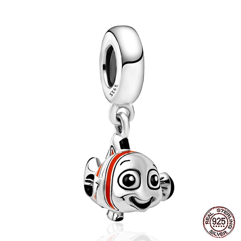 2020 nuovo Stile Animale FAI DA TE Cute Dog Pendenti E Ciondoli Branello Branelli di Fascino Del Braccialetto Delle Donne 925 Originale 925 Gioielli In Argento Sterling che fanno: PY0204