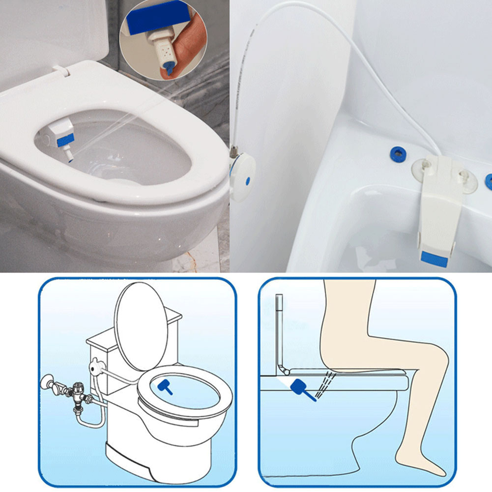 Schoonmaken Spoelen Sanitaire Apparaat Voor Slimme Toiletbril Bidet Slimme Douchekop Intelligente Adsorptie Soort Wc