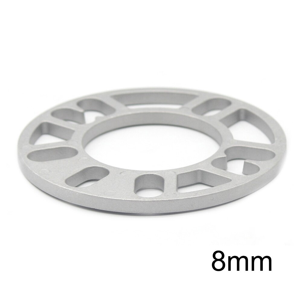 Universal bilhjul däck distanser adapter shims plåt passar 4 x 100 4 x 114.3 5 x 100 5 x 108 5 x 114.3 5 x 120: Mörkgrå