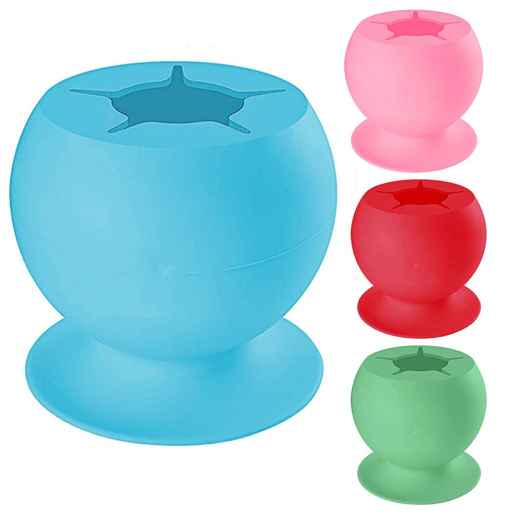 Draagbare Siliconen Zuignap Desktop Wieden Schroot Collector Opslag Houder Duurzaam Schroot Collector Siliconen Auto Accessoires