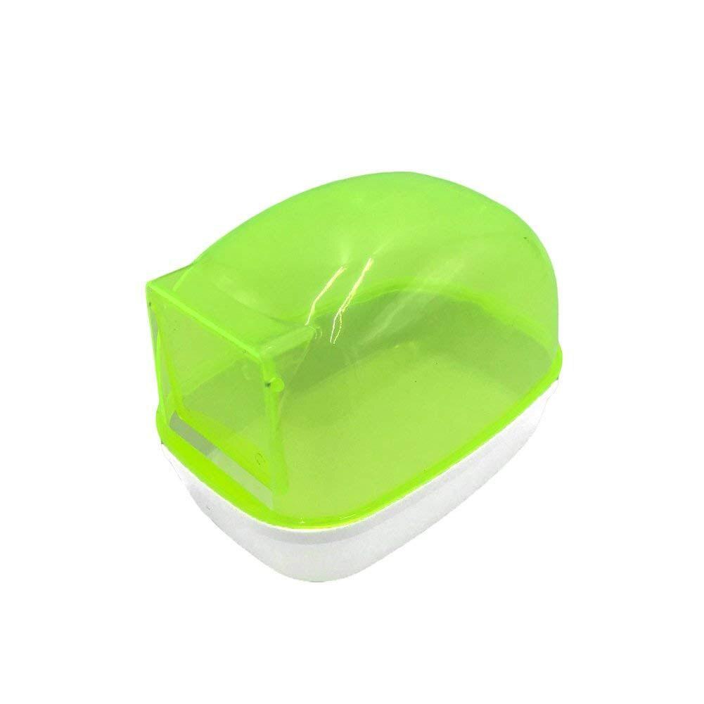 Støvtæt plast sød lille kæledyr hamster badeværelse sauna badekar legekasse