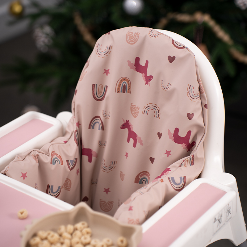 Kussenhoes voor kinderstoel Ingebouwd opblaasbaar kussen schoon te maken Kinderstoelaccessoires voor babysitten Comfortabeler