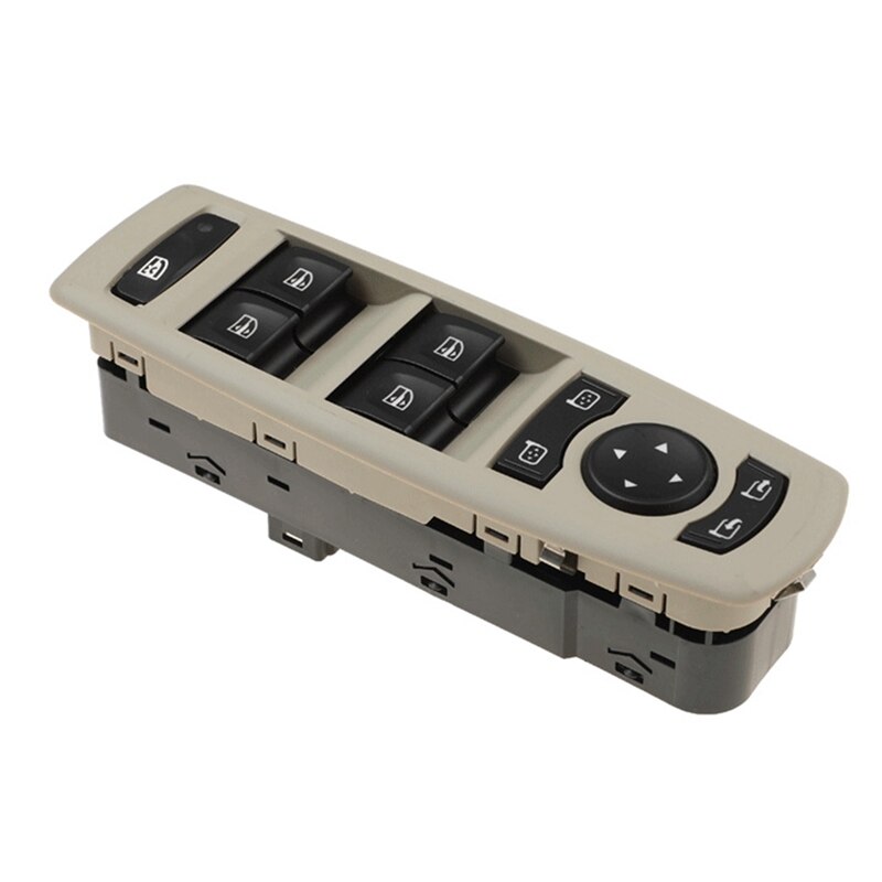 Schakelaar Ruitbediening 254000006R Auto Voor 08-16 Renault Megane Laguna Fluence: Default Title