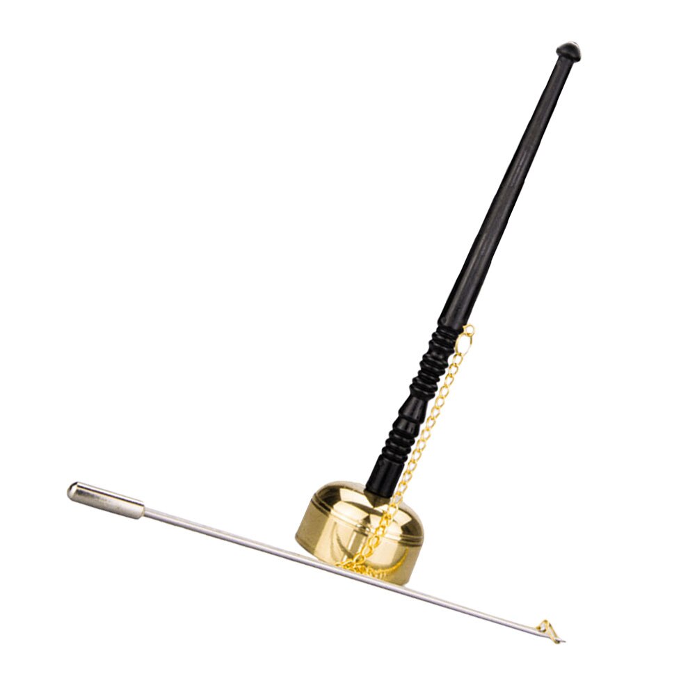 Exquisite Brass Yin Qing Retro Percussion Instrument Decor Craft Temple Instrument