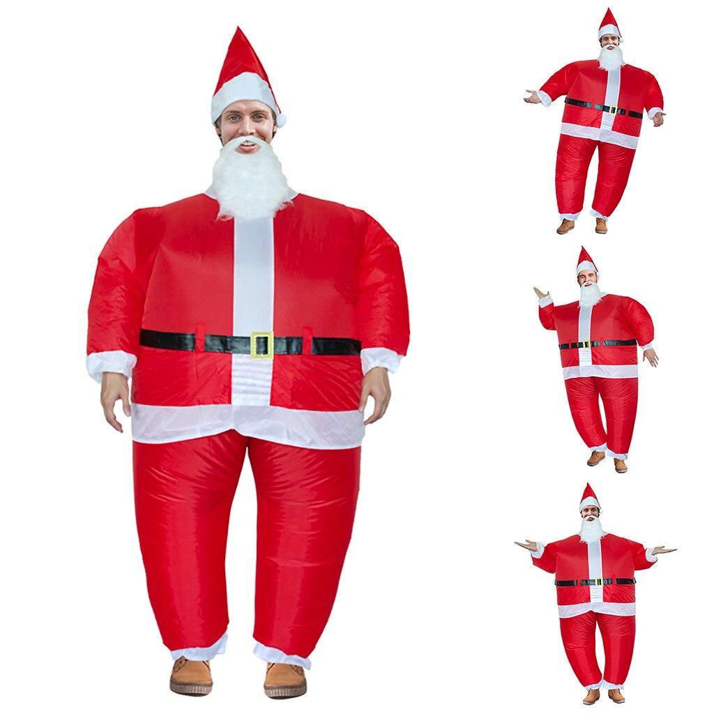 40# Halloween Christmas Cosplay Party Character Carnival Funny Inflatable Costume Outdoor Night Light Cosplay Inflatable Toys: Default Title