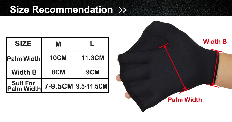 Guantes de natación para adultos de 2mm, aletas para pesca voladora, accesorios de entrenamiento para buceo, surf, esquí acuático