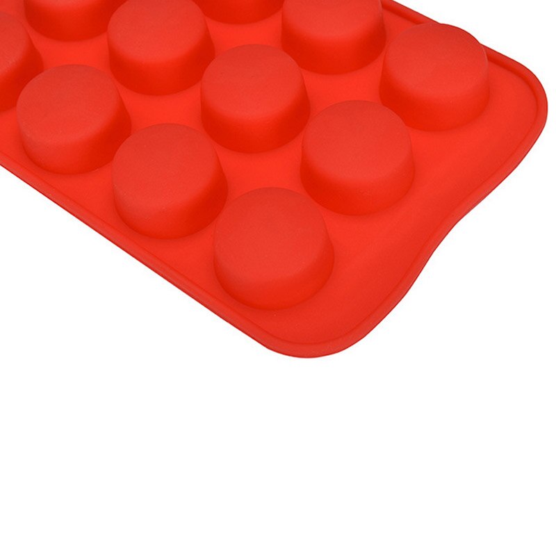 Utensilio de cocina para hornear pastel de Gel de sílice molde de Chocolate 12 Reg molde de pudín de gelatina cubo de hielo molde de silicona Accesorios