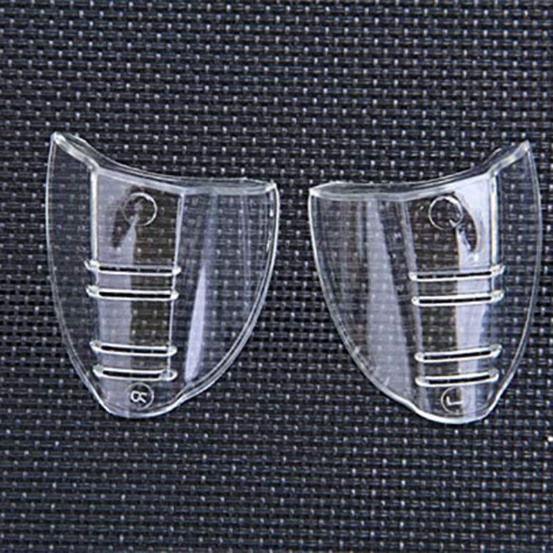 Protectores laterales para gafas de seguridad, protector lateral transparente antideslizante para gafas de seguridad, se adapta a anteojos pequeños y medianos, 12 pares