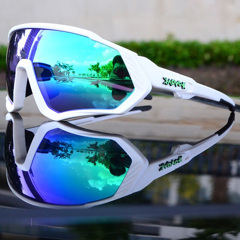 Plein air cyclisme lunettes De soleil sport route montagne lunettes De vélo UV400 vélo équitation pêche lunettes Oculos De Ciclismo 1 lentille