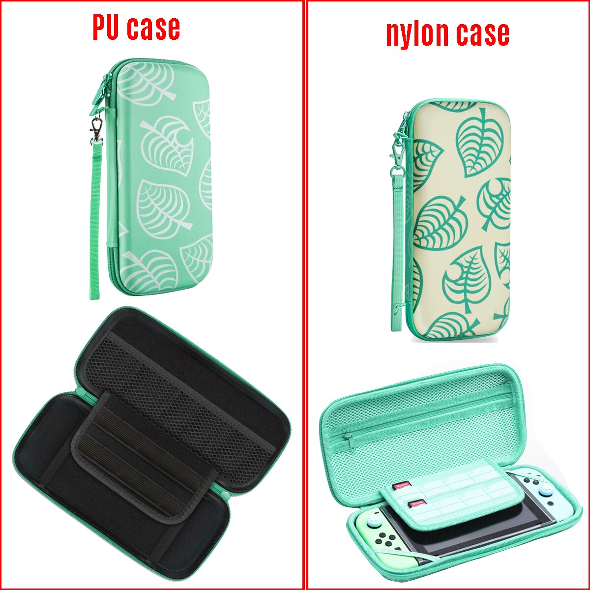 Animal Crossing Carrying Case for Nintendo Switch / Switch Lite / mini Travel Storage Bag for Nintend Switch Console Accessories