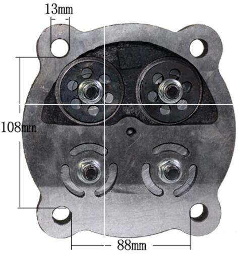 Ventiel plaat JC DF KS en uitlaatkleppen luchtcompressor pomp hoofd accessoires Zuiger compressor: JC 120