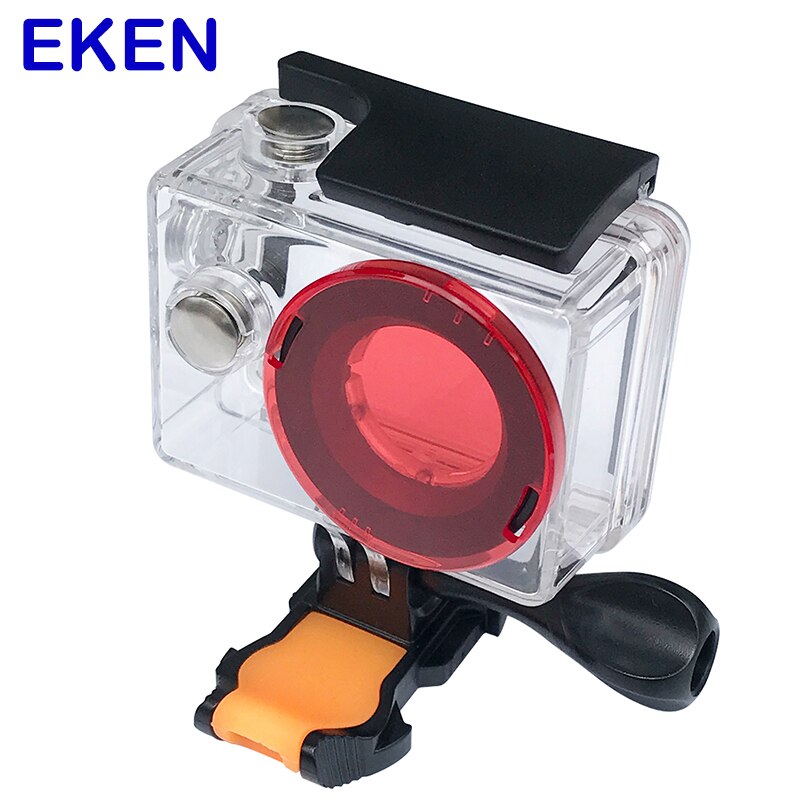 Eken Waterproof Case Behuizing 30M Duiken Doos Met Lens Protector Cap Voor Eken H9 H9R H8 H8R H3 H3R v8S H8PRO F71R