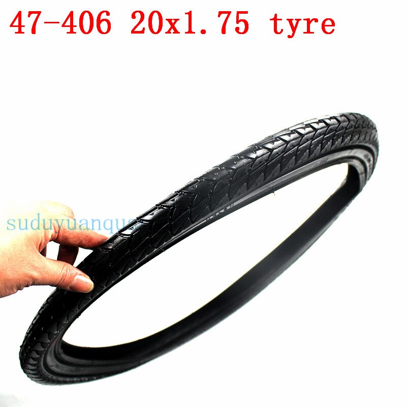 20*1.75 electric folding Bikes Tires 20X1.75 47-406 Electric bicycle Inner outer tires 20 inches children&#39;s bicycle Tires: outer tyre