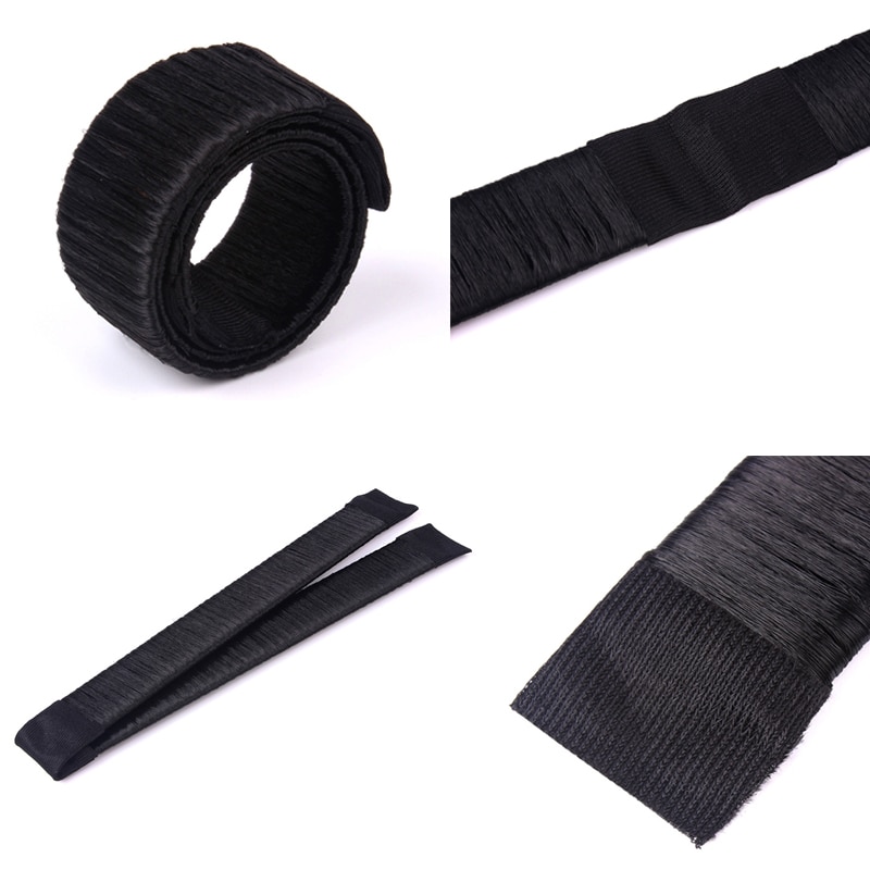 1 pc magiska hår styling fläta syntetiska peruk hår munk flickor kvinnor franska twist diy hårband band bun maker hår tillbehör