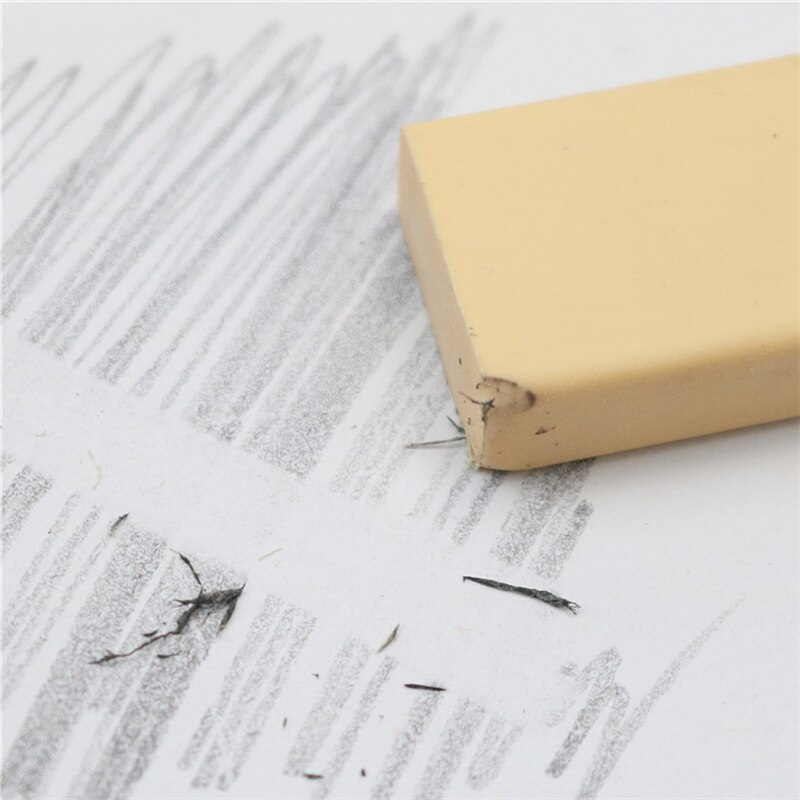 5PCS/Lot 100A Soft pencil eraser School student writing and painting rubber erasers