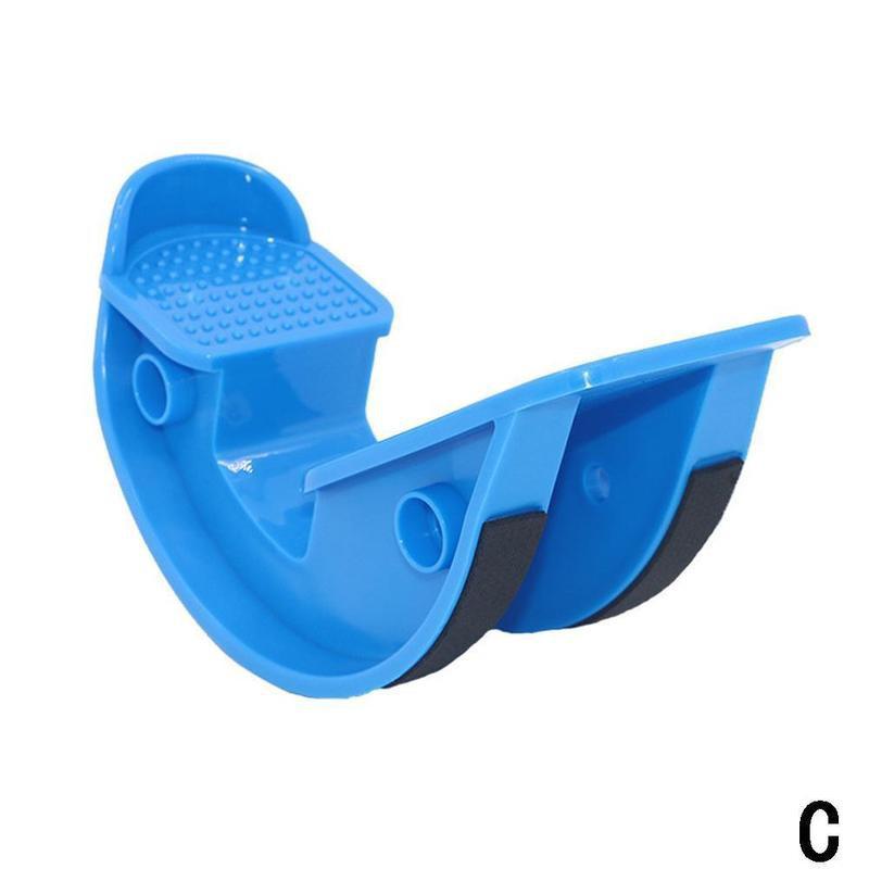 Yoga Reflexology Foot Pedal Foot Arch Calf Ankle Stretch Board Relaxation Fitness Stretch Plate Massage Foot Pedal: blue