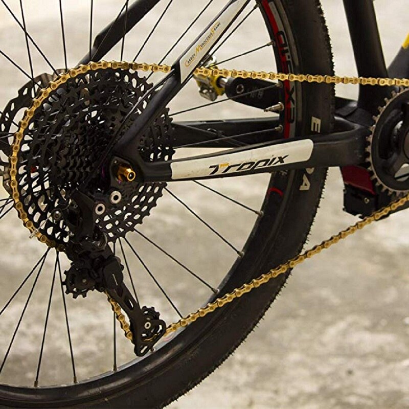 ZTTO 11 s SL Goldenen halb hohl Kette 22s 11 Geschwindigkeit Mountainbike rennrad dauerhaft Gold für Fahrrad Fahrrad MTB Teile