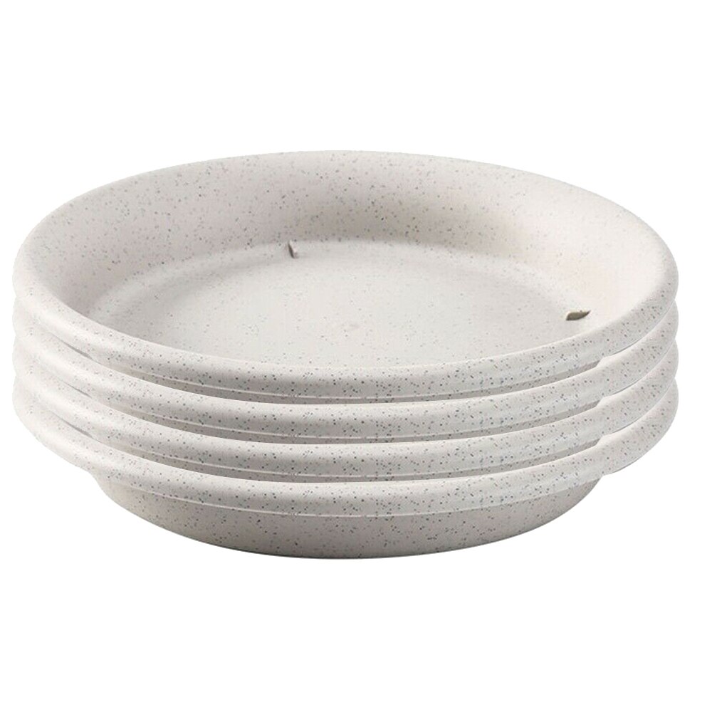 4 Stks/set Ronde Plant Trays Effen Kleur Plastic Planter Bloem Container Schotel Base Water Lekbak Tuin Thuis Decor