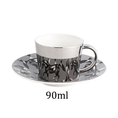 90ml Reflection cup cartoon Panda/Tiger/Deer/Horse cups The Mirror Collection coffee mugs breakfast water bottle: H