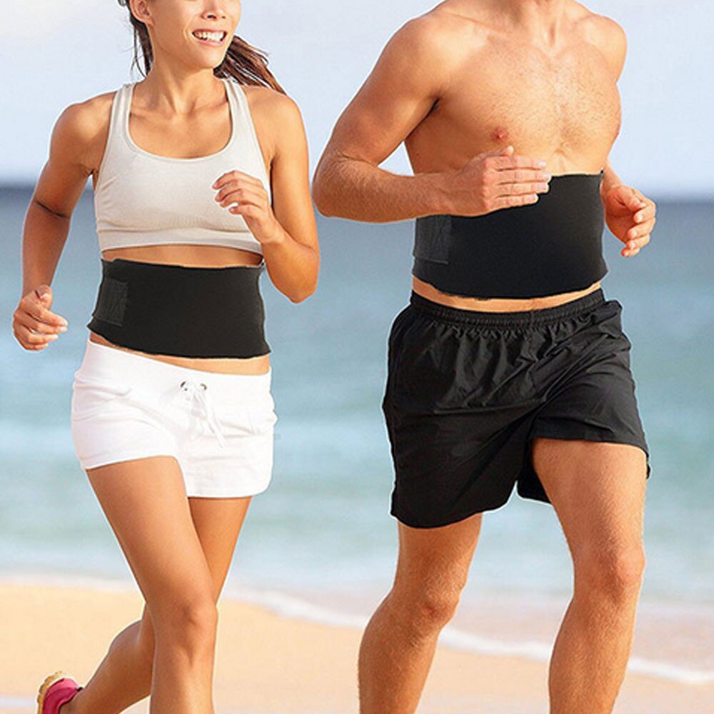 Frauen Männer Sport Gürtel Taille Trainer Sport Fitness Bauch Korsett Karosserie Gestalter Gürtel Verstellbaren Riemen Leicht Leicht zu tragen